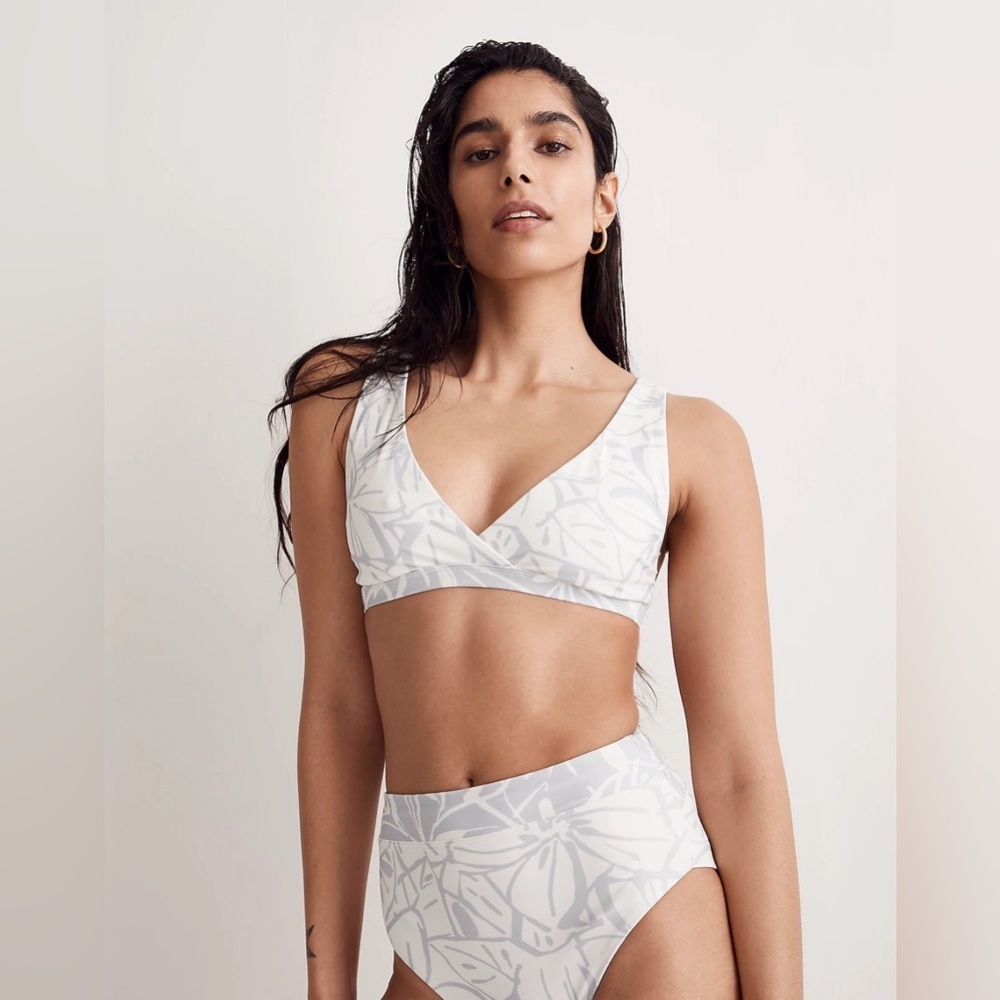 Madewell High-Cut Reversible Bikini Bottom